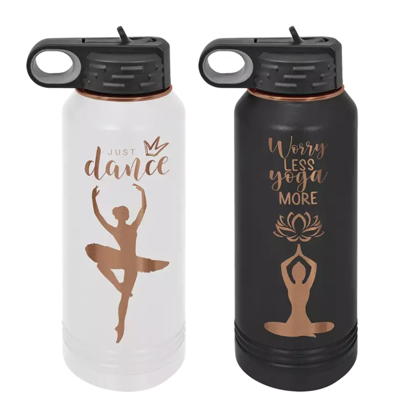 32 oz. Water Bottle - Rose Gold Collection