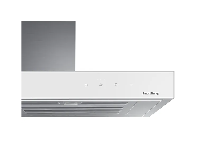 NK30CB600W12AA, SAMSUNG Campana extractora inteligente de pared de 30" a medida en blanco puro, WIFI, 12 meses Garantía General