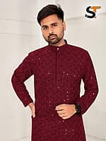 P25: Mens Kurta Pyjama Sets