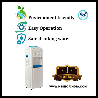 Convenient Usha Instafresh Standing Water Dispenser for easy access to refreshing water. Convenient Usha Instafresh Standing Water Dispenser for easy access to refreshing water.