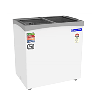 Shop Online Blue Star Flat Glass Top Deep Freezer GT5-230NP at Me shop Shop Online Blue Star Flat Glass Top Deep Freezer GT5-230NP at Me shop