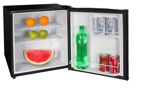 Lodging Star Compact Refrigerator 2.5 CF. Without Freezer, Black