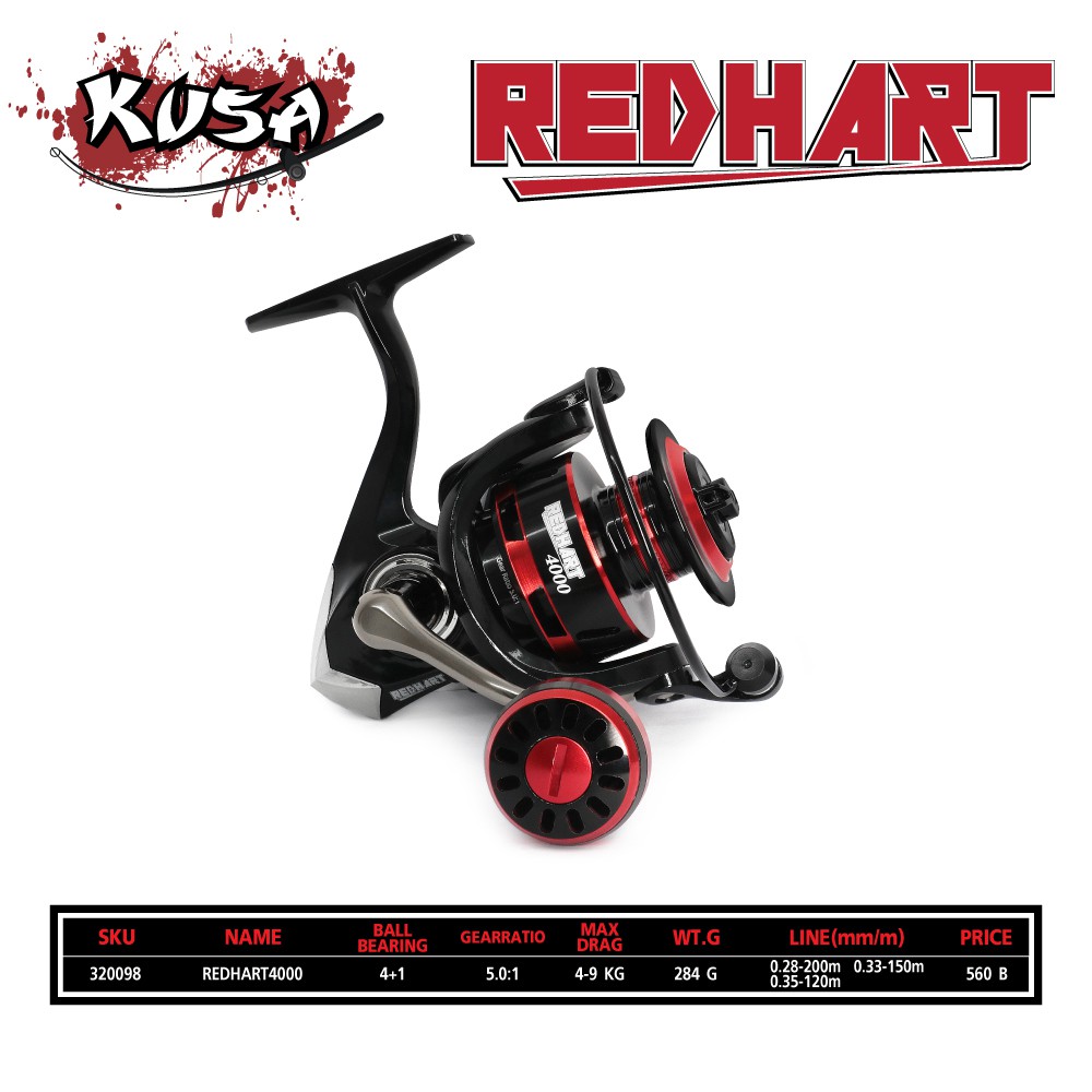 KUSA REEL (รอก) - รุ่น REDHART 4000