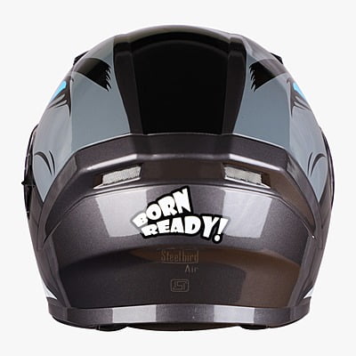 STEELBIRD SBA-21 ISS BORN READY MATT H.GREY C/V (L)