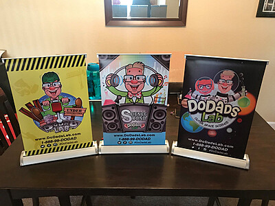 Table Top Banner Stand 11/5"x17.5" Table Top Banner Stand 11/5"x17.5"