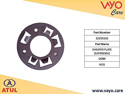 DAMPER PLATE (520FR00302) - 32250316 - GEMINI ULTRA