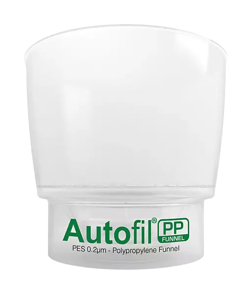 Autofil PP 500mL Bottle Top Filter 0.2µm Sterilizing PES Membrane 12/CS