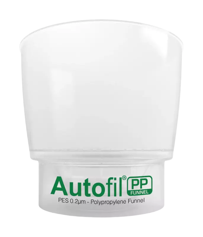 Autofil PP 500mL Bottle Top Filter 0.2µm Sterilizing PES Membrane 12/CS
