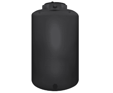 Snyder Industries 750 Gallon BLK Vertical Water Tank
