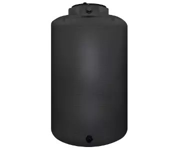 Snyder Industries 750 Gallon BLK Vertical Water Tank