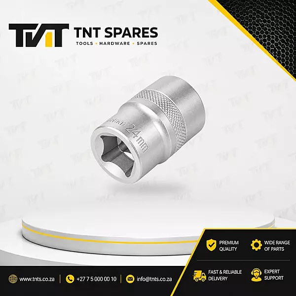 SHIND 1/2" Drive Socket 24mm CR-V
