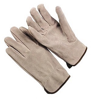 Select pearl, split shoulder leather, keystone thumb