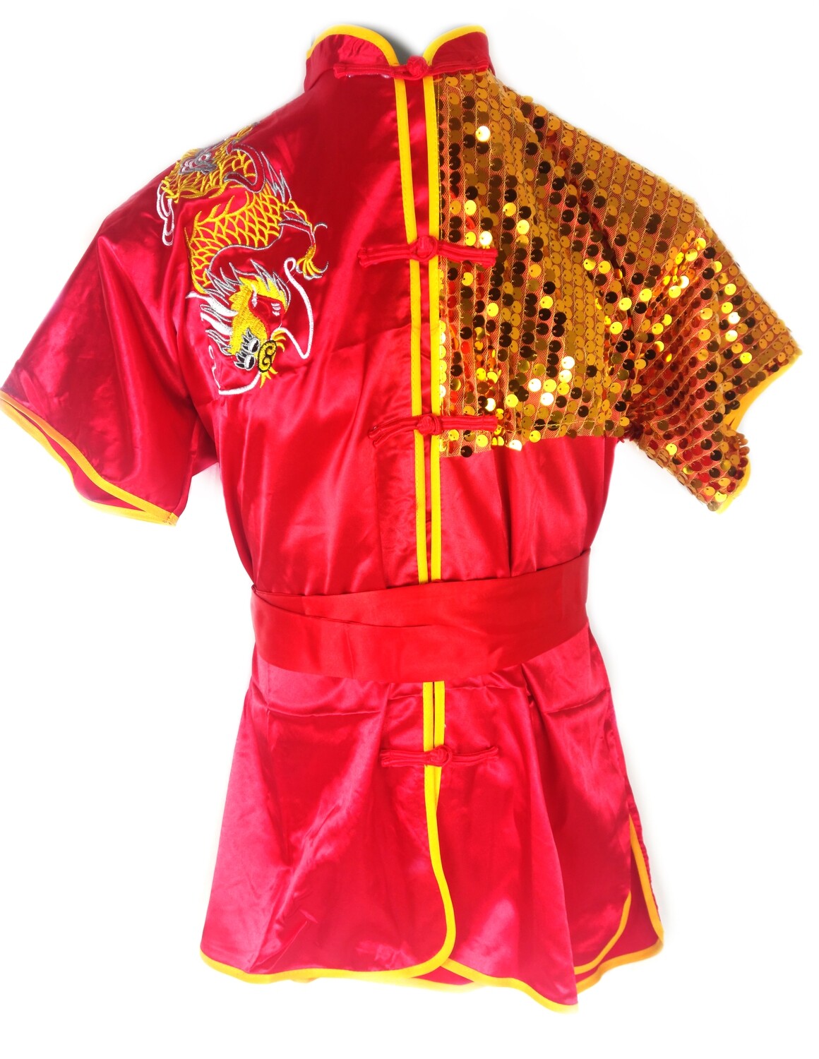 Uniforme Competencia Wu Shu lentejuelas