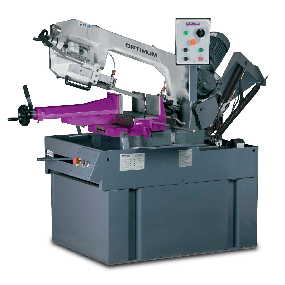 OPTIMUM OPTIsaw S 350DG – Metal Band Saw