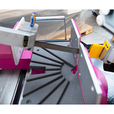 OPTIMUM OPTIsaw SD 500 – Double Mitre Metal Band Saw