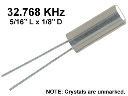 Crystal Oscillator 32.768 KHz Crystal Oscillator 32.768 KHz