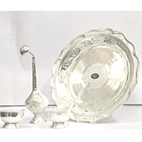 German Silver Welcome Set/Kit for Gifting (Contains 7 Articles)