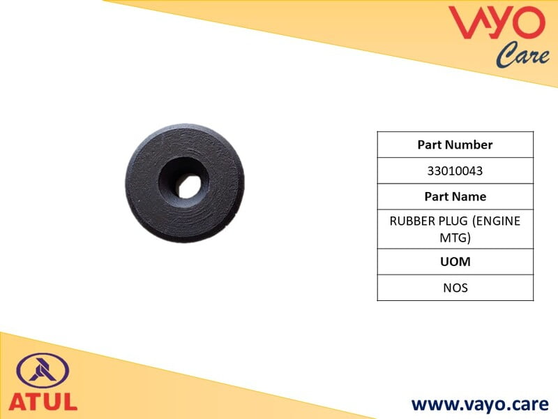 RUBBER PLUG (ENGINE MTG). - 33010043 - GEMINI ULTRA