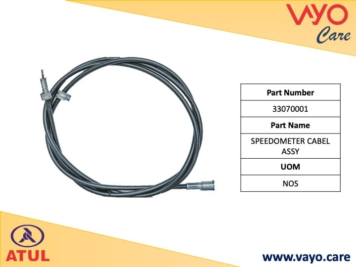 SPEEDOMETER CABEL ASSY - 33070001 - GEMINI ULTRA