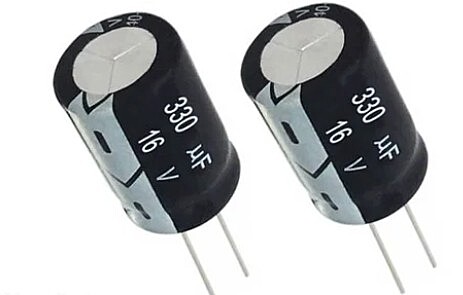 330uf/16v ELECTROLYTIC CAPACITOR