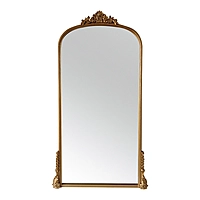 Country gold frame with flat mirror(41*74 INCH)