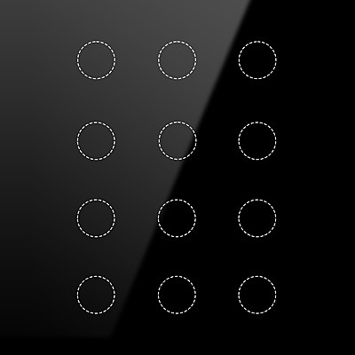 EAE KNX Switch Mona Series 12 Button