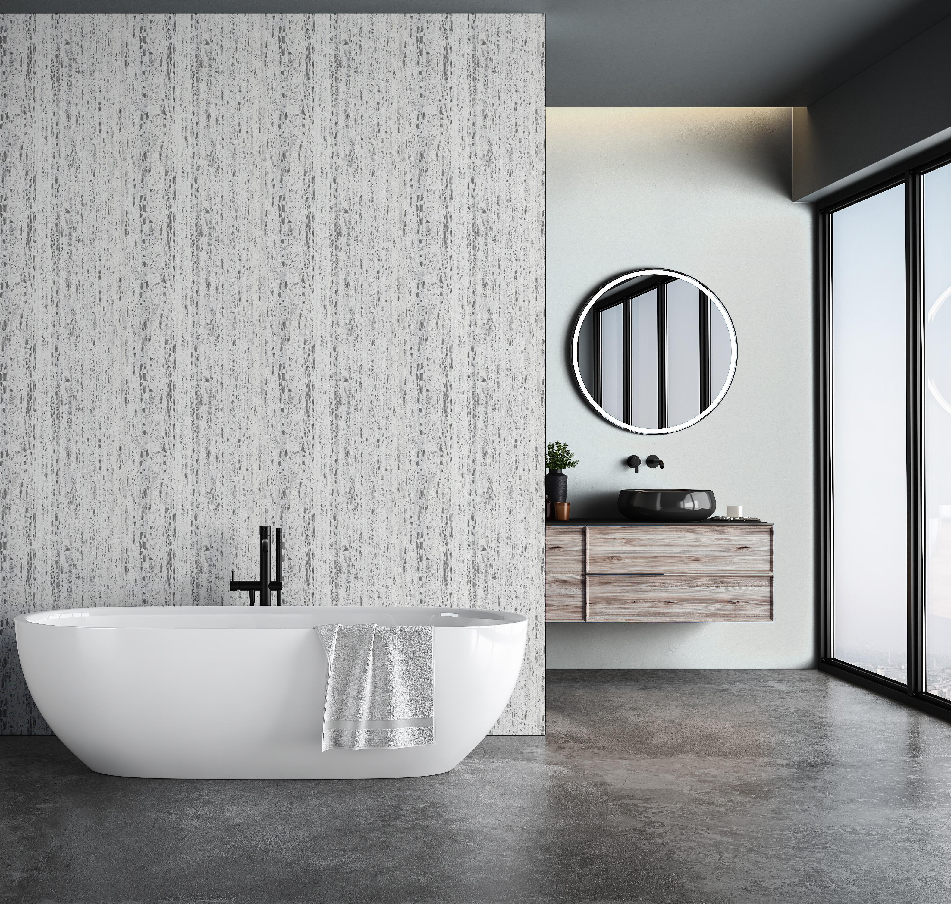 33364 Wallpaper Travertino