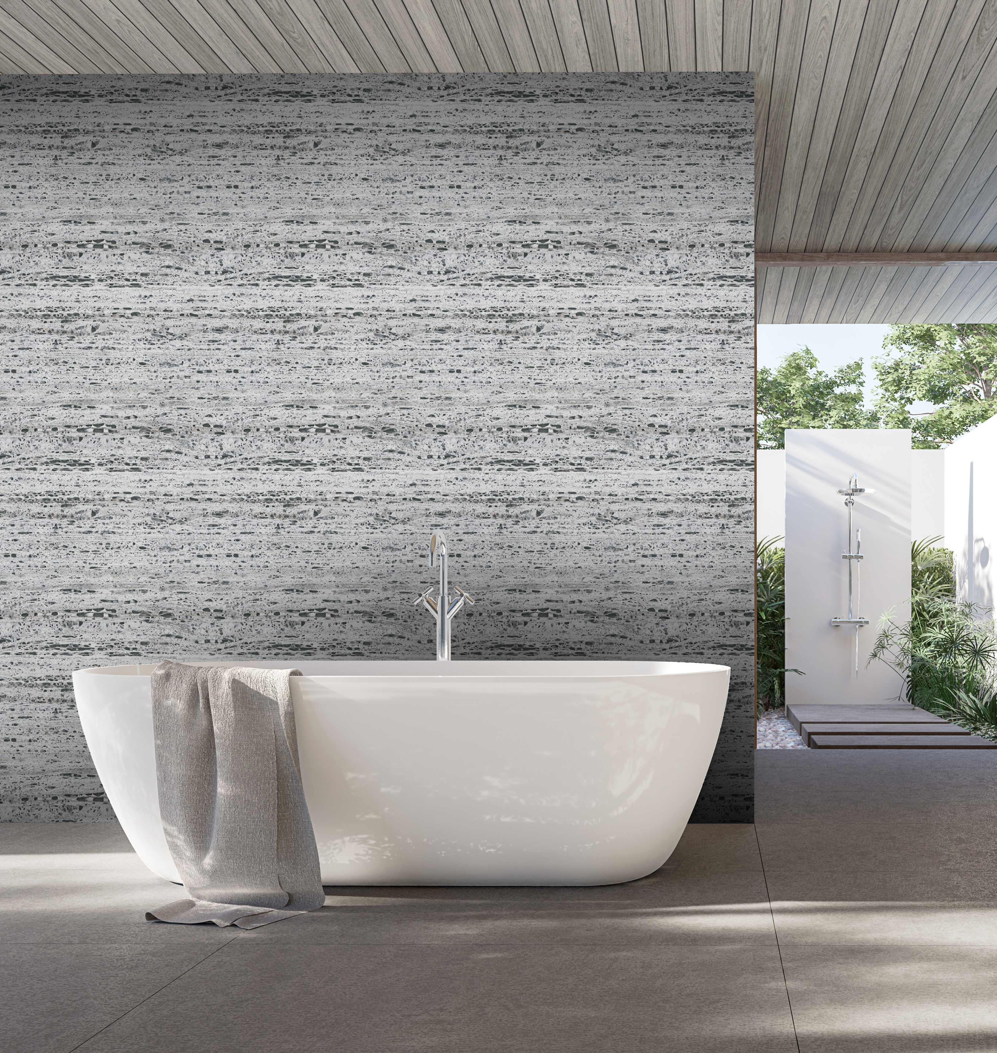 33353 Wallpaper Travertino