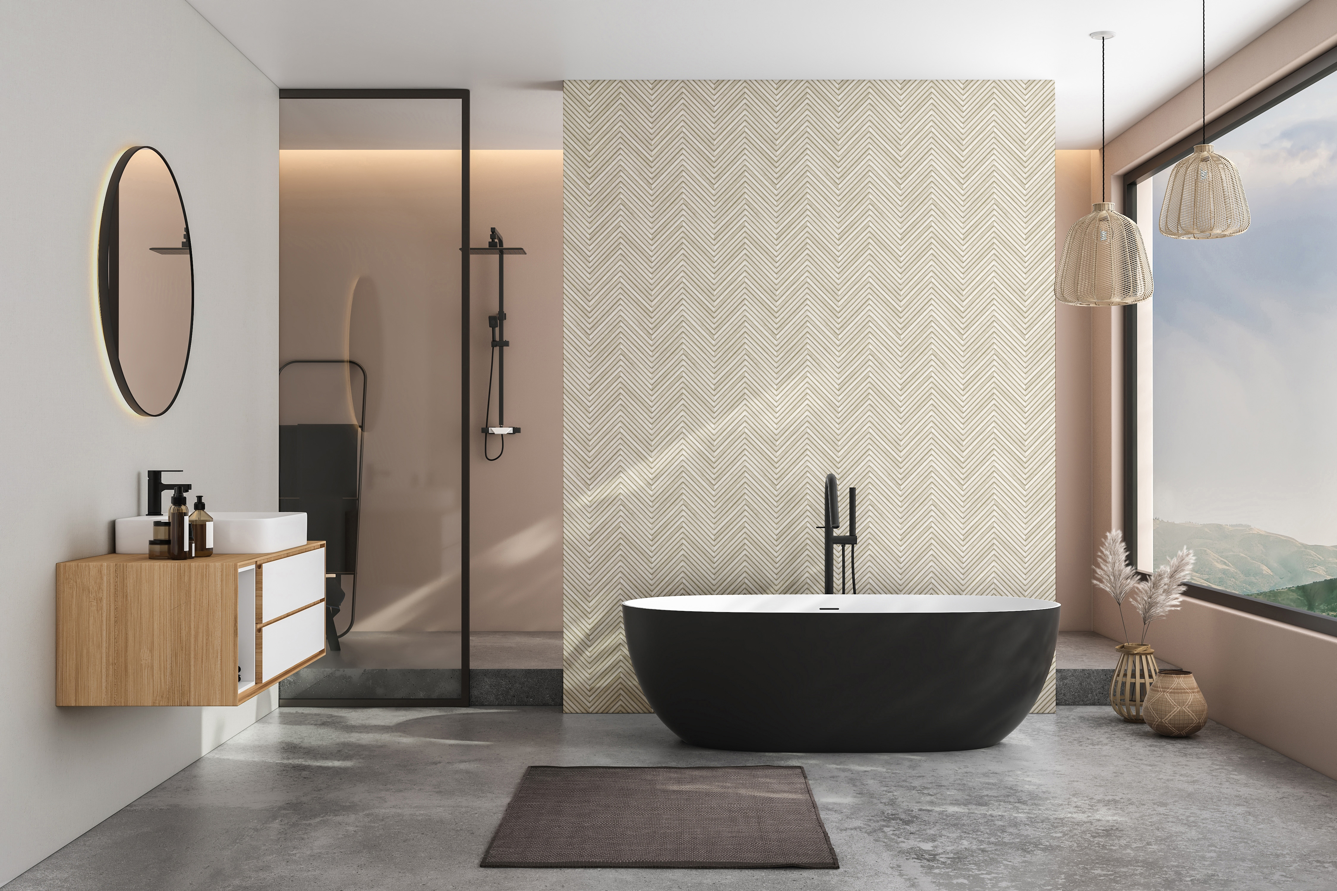 33389 Wallpaper Travertino