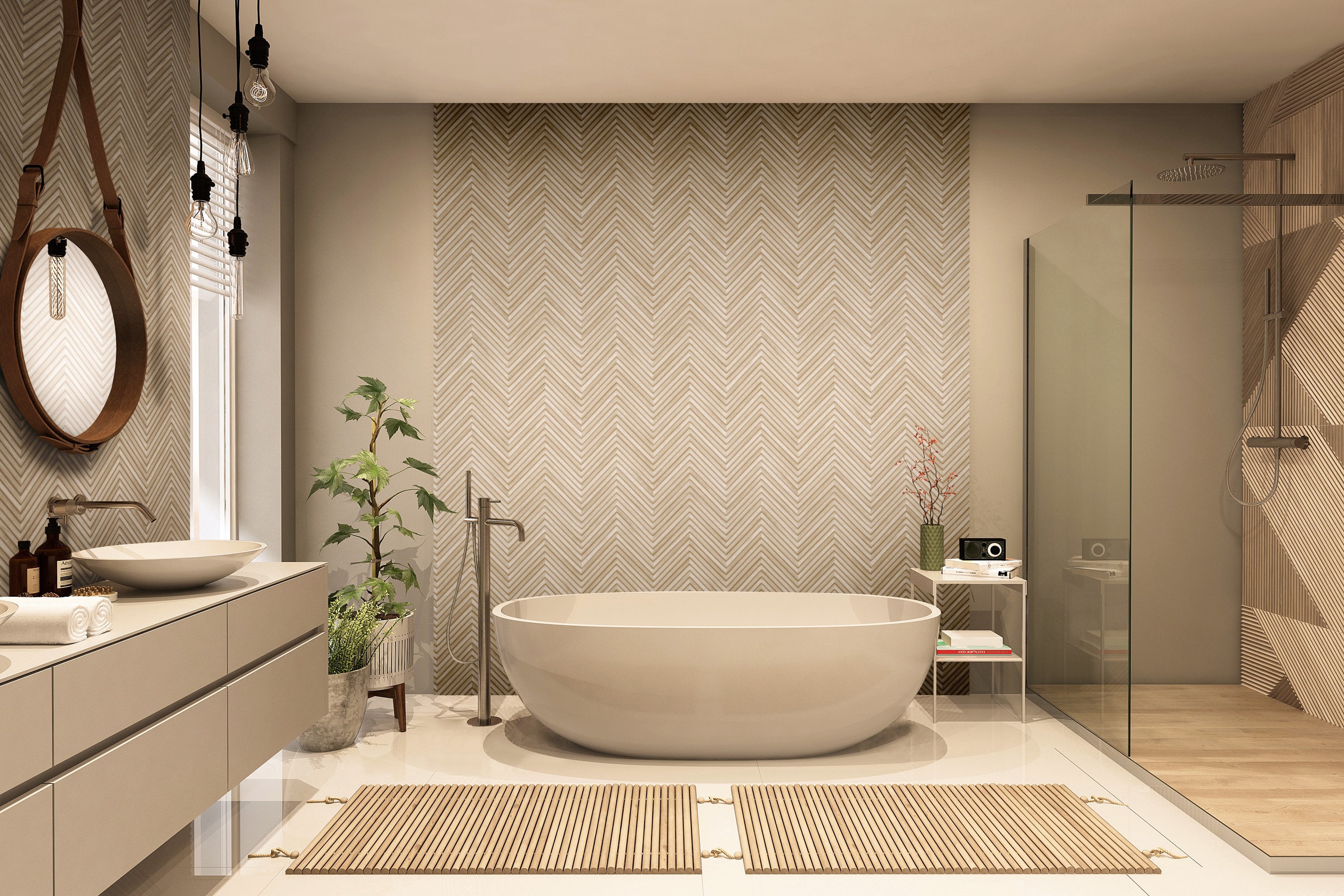 33376 Wallpaper Travertino