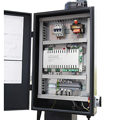 OPTIMUM OPTImill Modified column and base plate – Drilling-Milling Machine