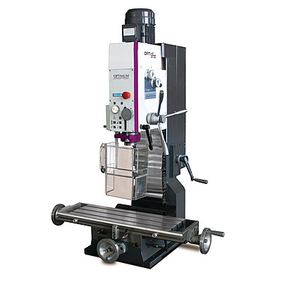 OPTIMUM OPTImill Modified column and base plate – Drilling-Milling Machine