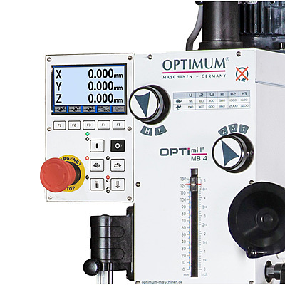 OPTIMUM OPTImill MB 4D – Precision Drilling-Milling Machine