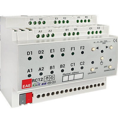 EAE KNX Room Controller Unit Actuator 16A 12CH