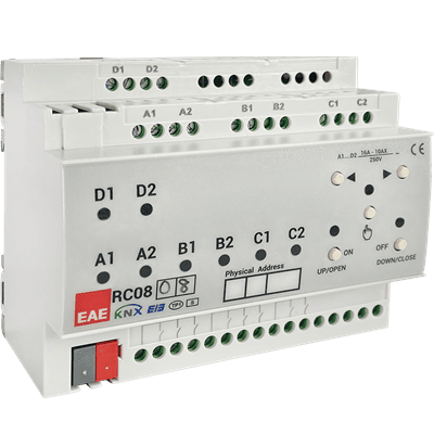 EAE KNX Room Controller Unit Actuator 16A 8CH , 8 Input