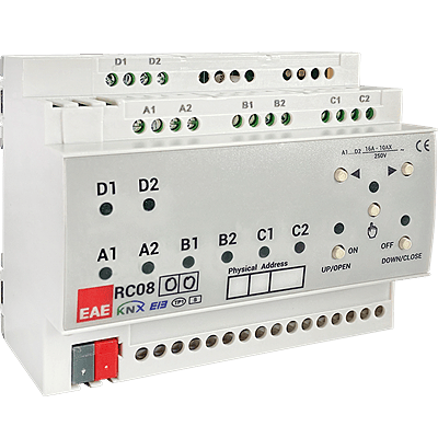 EAE KNX Room Controller Unit Actuator 16A 8CH