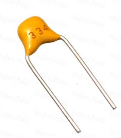 0.33uf, 50V (330nf) Capacitor
