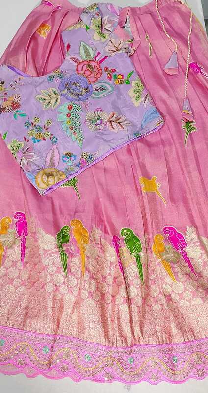 K18: Ready To Ship Beautiful Kids Lehenga Sets K18: Ready To Ship Beautiful Kids Lehenga Sets