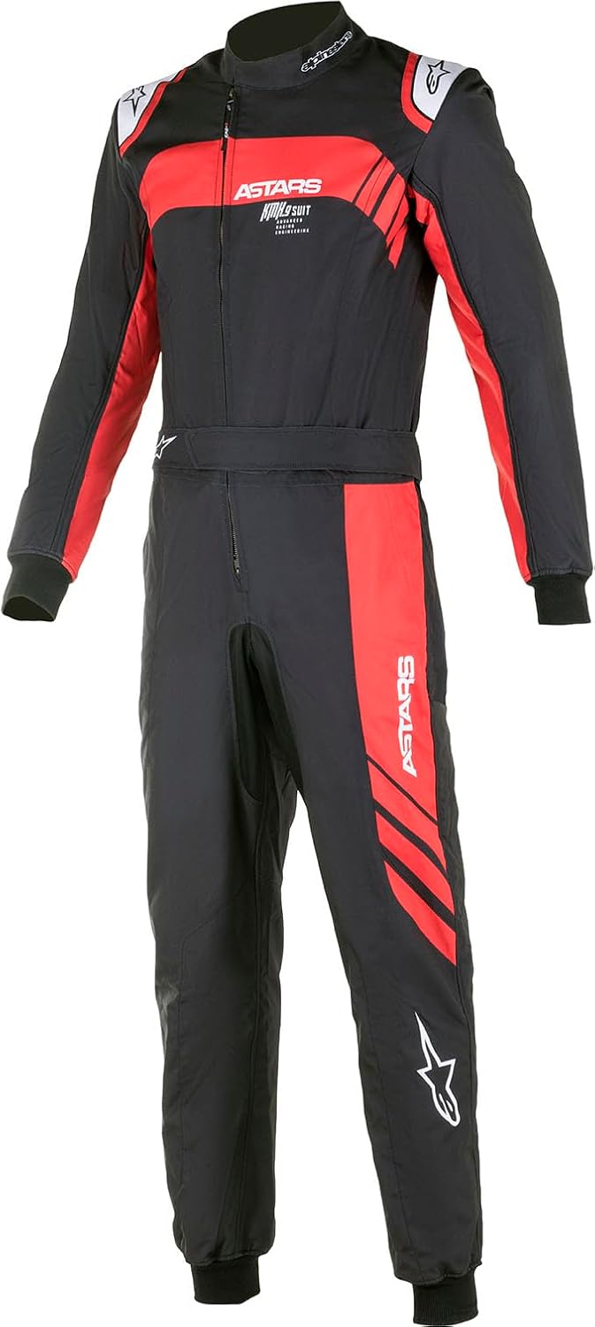 Alpinestars Kart Suit KMX-9 V3 Adult & Child-Black/Red/52