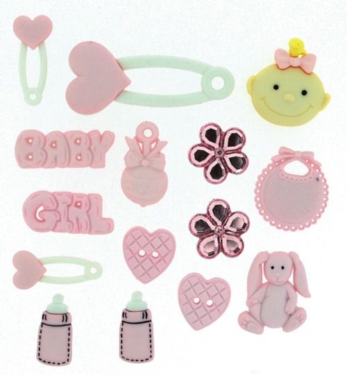 Bottoni Dress It Up Var. Mm Baby Girl, 12969 Bottoni Dress It Up Var. Mm Baby Girl, 12969