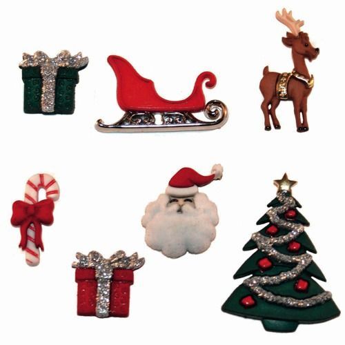 Bottoni Dress It Up Var. Christmas Eve, 12932