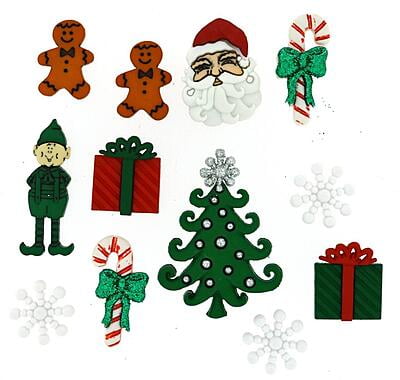 Bottoni Dress It Up Var. Mm Christmas, 12965