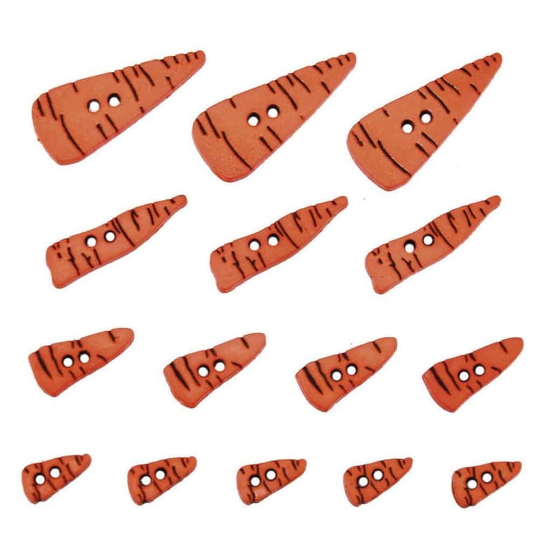 Bottoni Dress it up - Carrot Noses Bottoni Dress it up - Carrot Noses