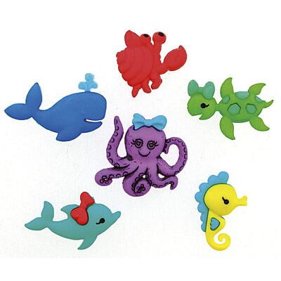 Bottoni Dress It Up Var. Ocean's Alive