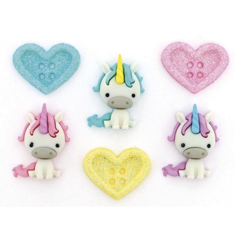 Bottoni Dress It Up Var. Unicorn Love Bottoni Dress It Up Var. Unicorn Love