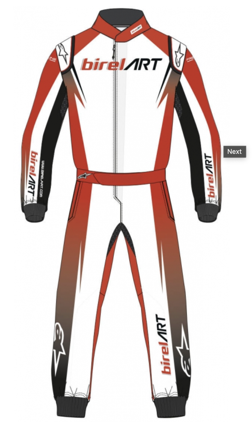 Race Suit Birel Art Alpinestars 22 TG.44