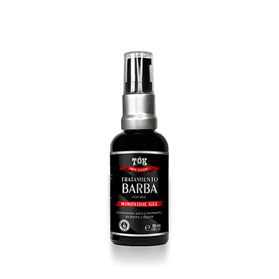 Minoxidil Gel Barba 5% 50ml Marca Tok