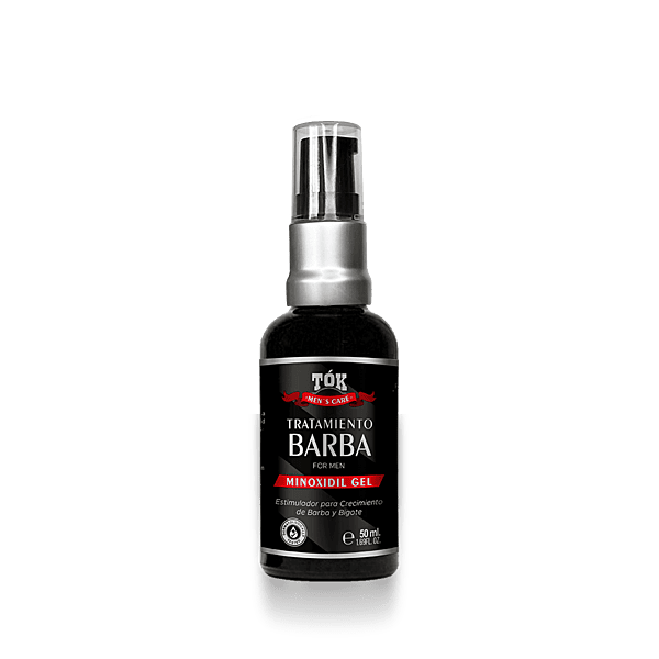 Minoxidil Gel Barba 5% 50ml Marca Tok