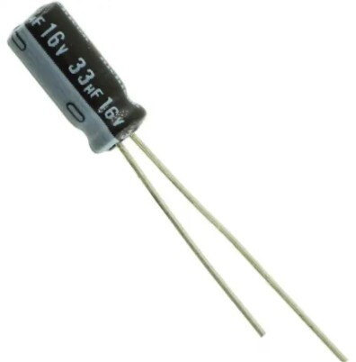 33uf/16v ELECTROLYTIC CAPACITOR
