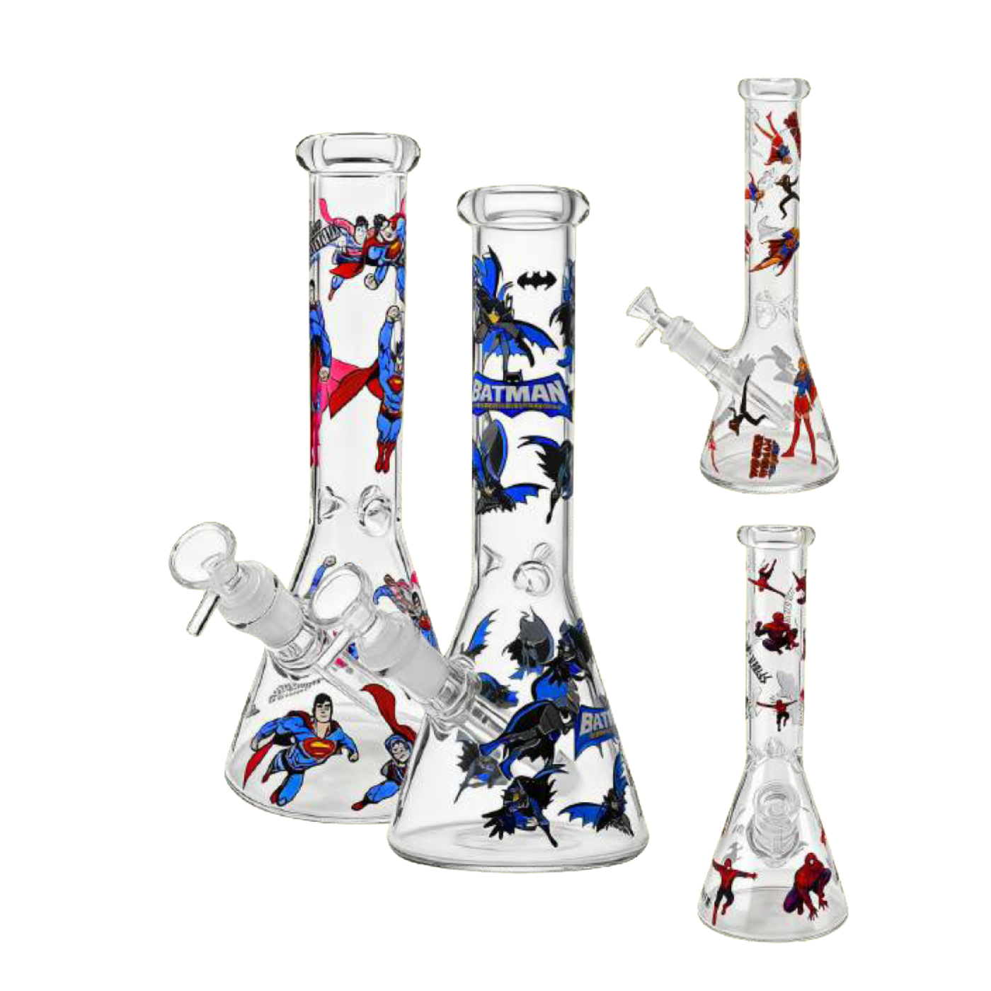 Bong 14" Superhero [34-14]